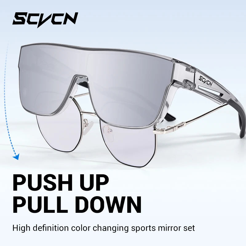 Sunglasses Gear Accessories: SCVCN Unisex Sunglasses for Outdoor Sport UV400 / Rungear