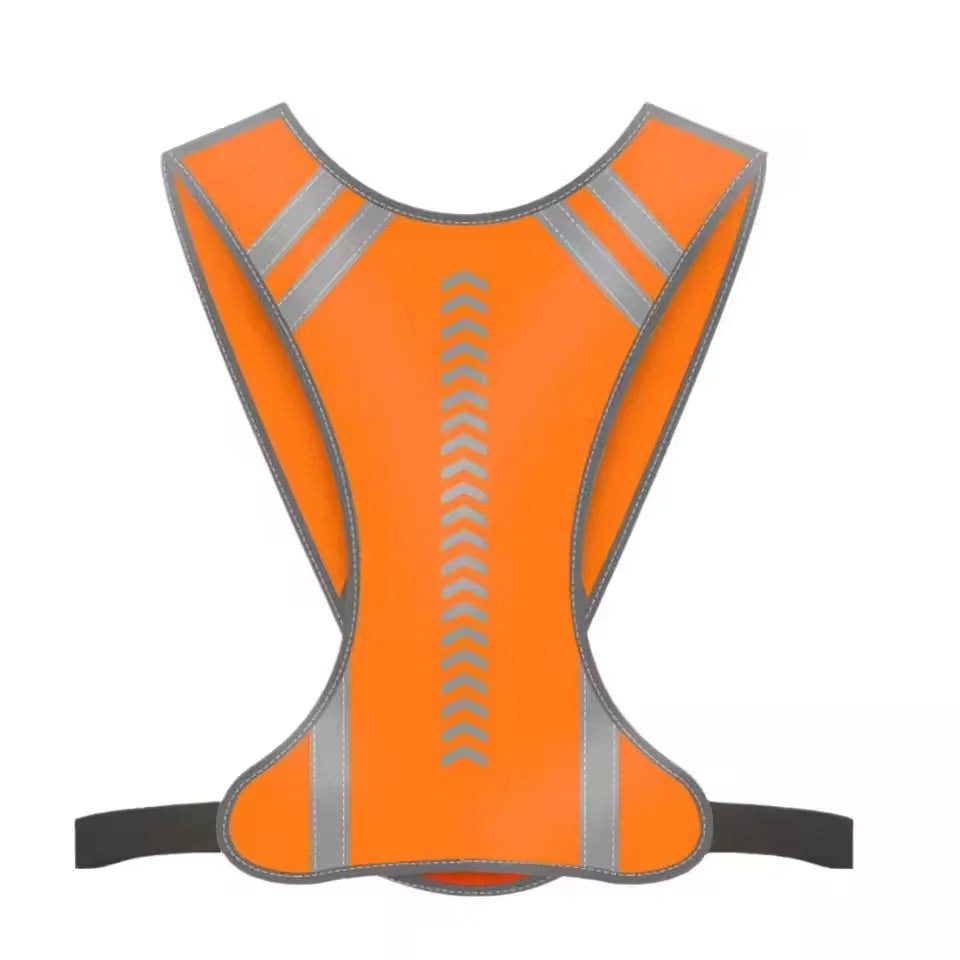 Reflective Running Safety Gear: Lightweight, Adjustable, Safety Waterproof Vests / Rungear