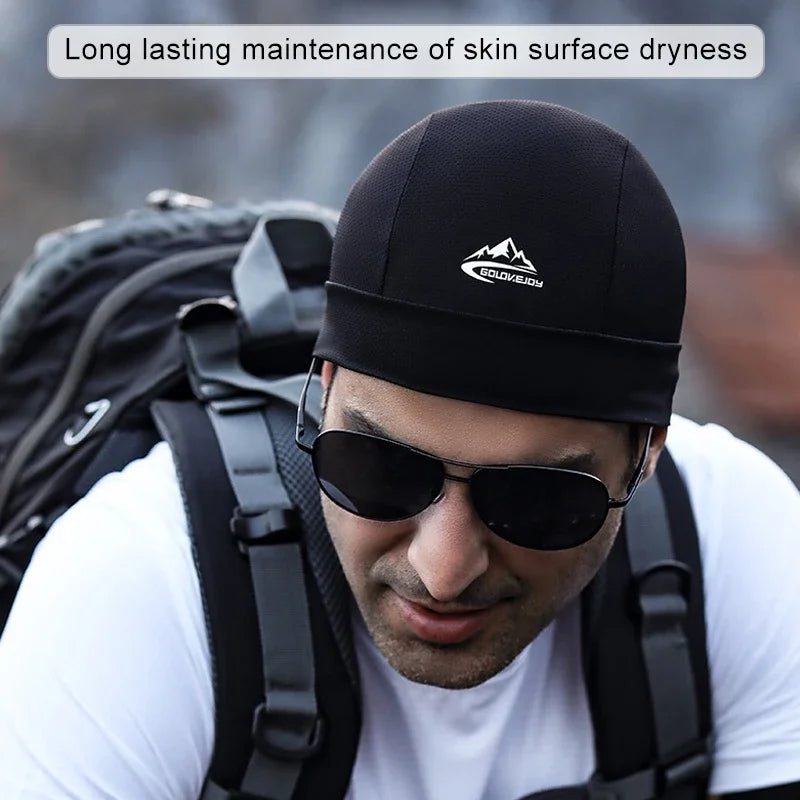 Hat Gear Accessories: Breathable Mesh, Quick-Dry Hiking, Running Sports Beanie Hat / Rungear