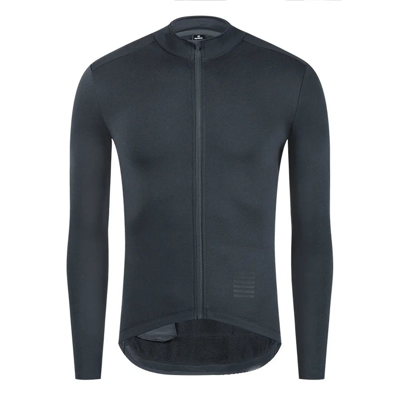 Winter Men's Apparel: YKYWBIKE Warm Long Sleeved, Thermal Fleece Lined Jacket For Winter And Autumn / Rungear