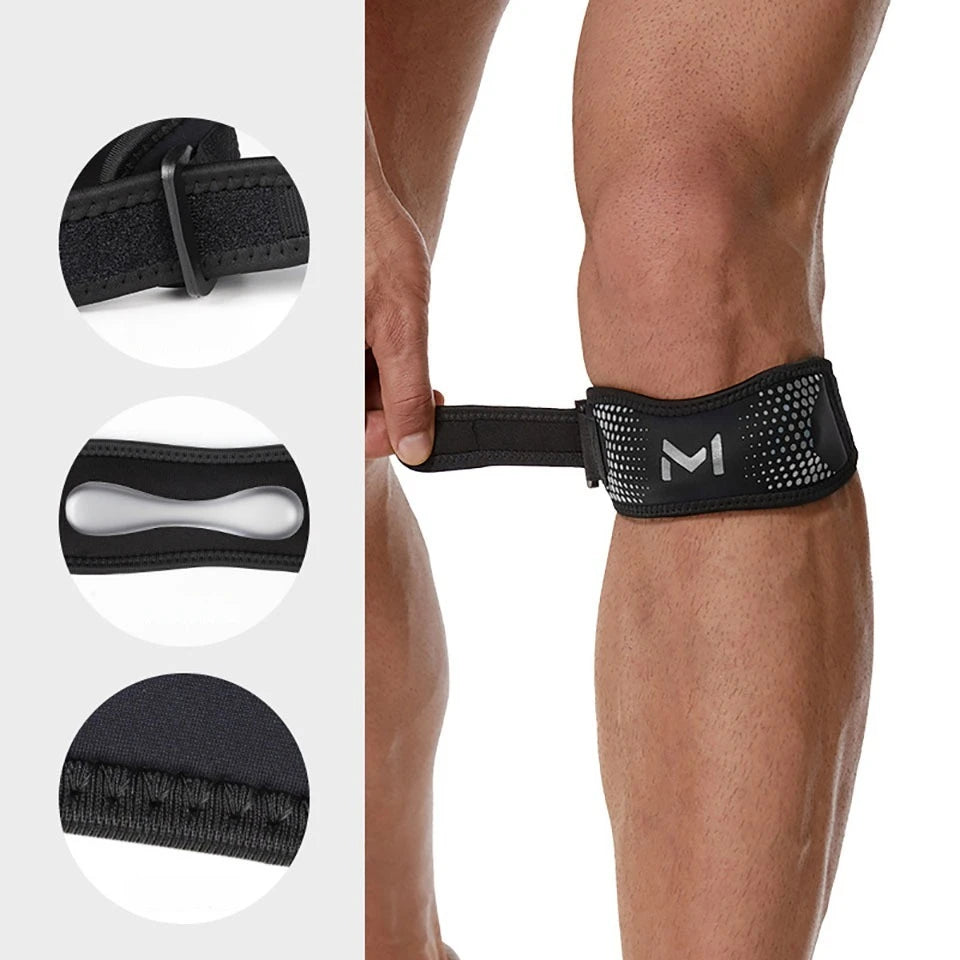 Recovery Gear Accessories: GTUBIKE 1PC Patella Knee Strap, Adjustable Knee Stabilizer Support Band for Outdoor Sports / Rungear