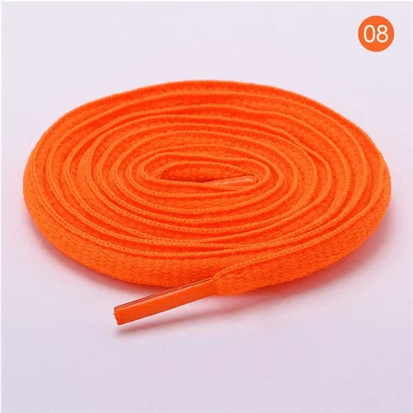 Sports Shoe Accessories: 1 Pair Adults Classic Oval, Half Round Athletic Shoelaces / Rungear