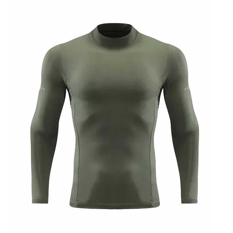 Men's Running Clothing: Long Sleeved, Compression, UV Sun Protection Shirt / Rungear