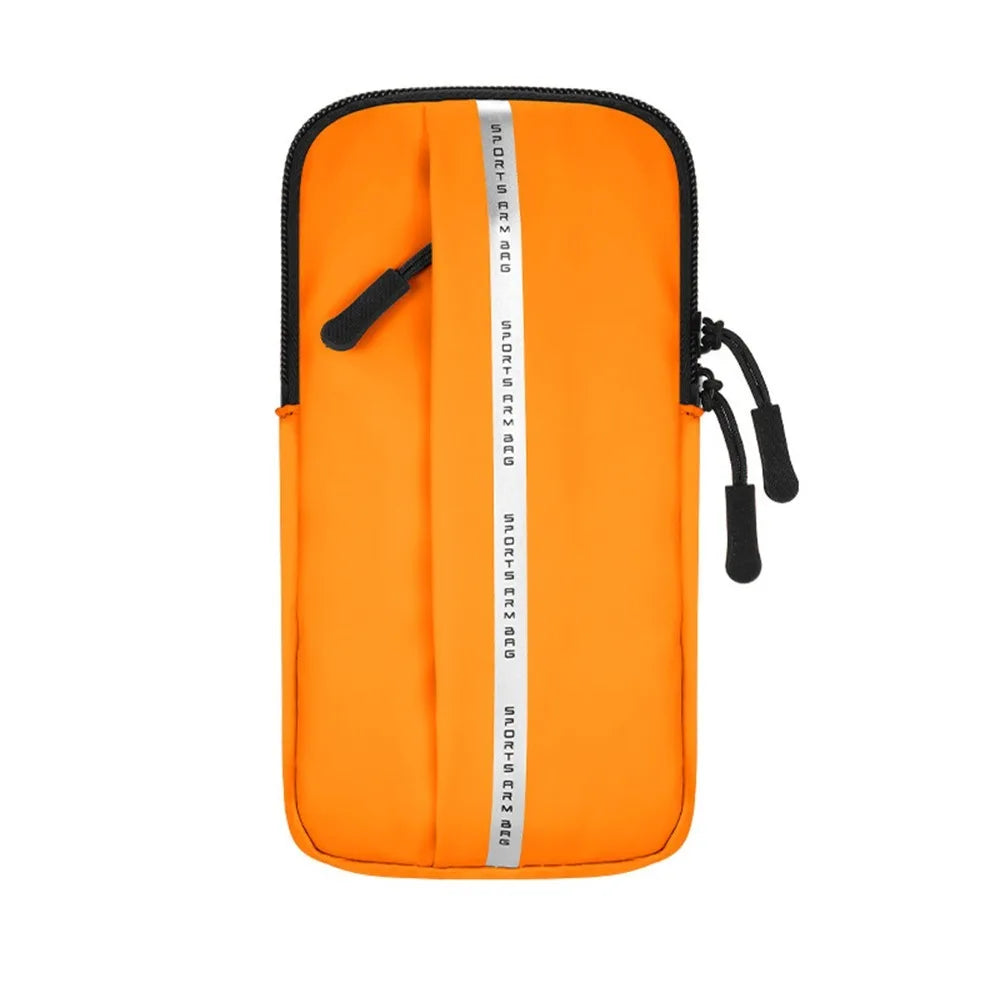 Running Tech Accessories: PU Mobile Phone Arm Bag, Waterproof, Large Capacity, Lightweight / Rungear