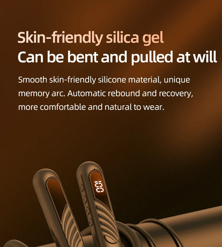 BT8 Wireless Bluetooth Headphones Outdoor Sports 5.3 With Touch Control Charging Display