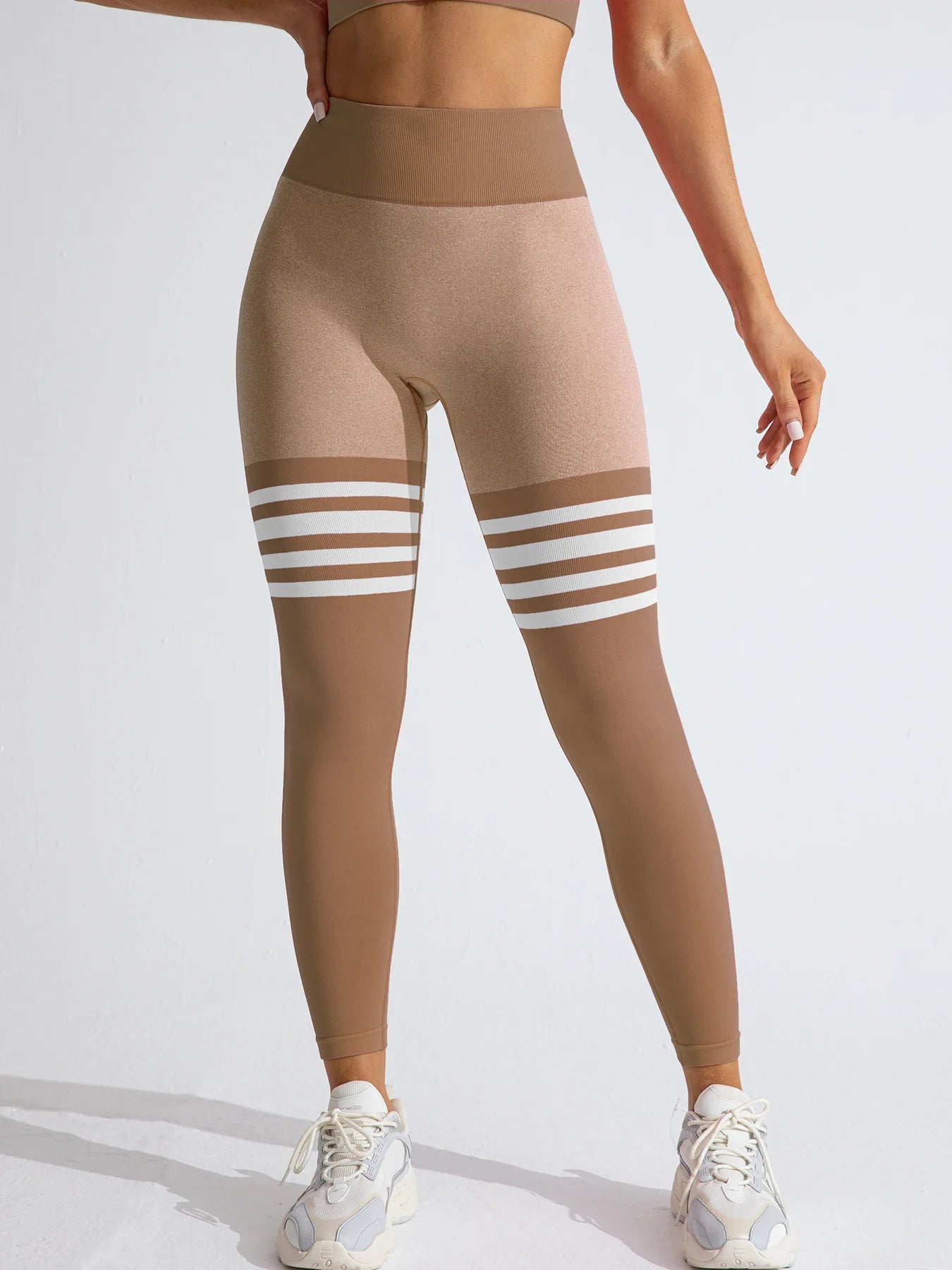 Women's Compression Pants: V Back, Lifting, Athletic, Fitness Training Leggings / Rungear