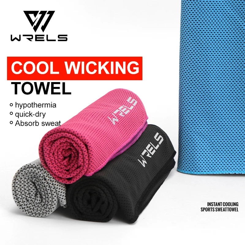 Running Accessories: WRELS Soft Sports Quick-Drying, Super Absorbent, Cooling Towel / Rungear