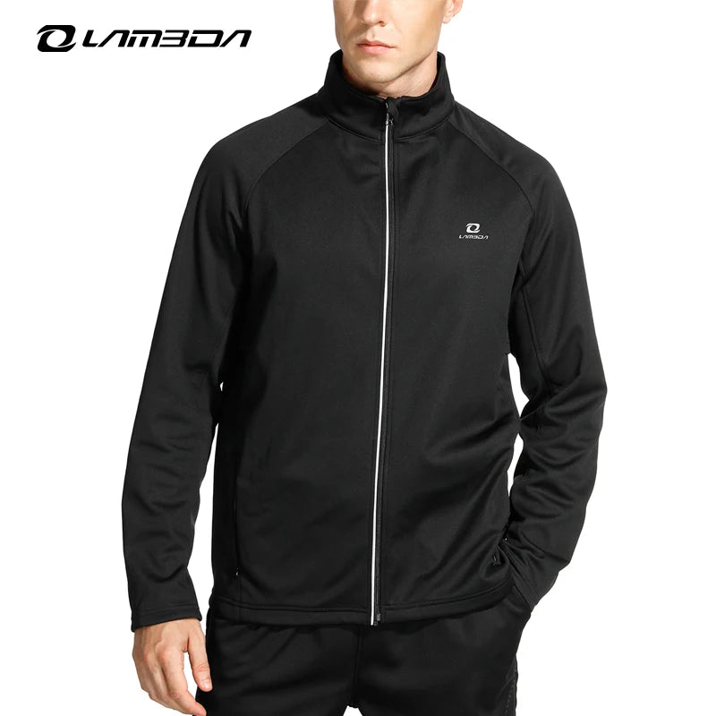 Men's Running And Trail Apparel: LAMEDA Lightweight, Reflective Windbreaker Jacket / Rungear