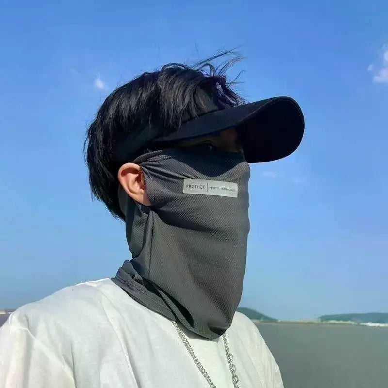 Running Gaiter Accessories: Windproof UV Protection Neck Gaiter Face Mask / Rungear