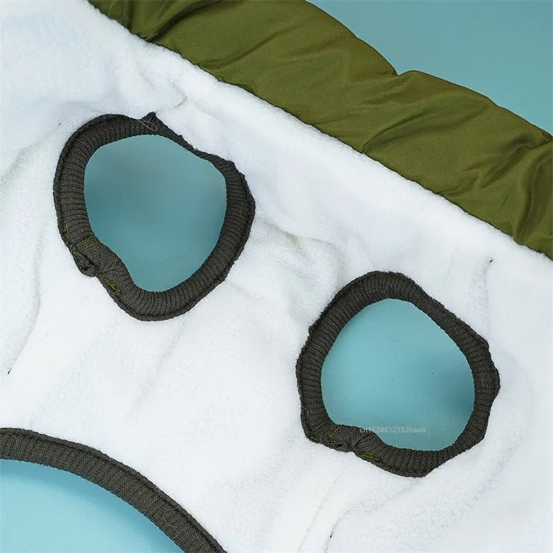 Winter Dog Jackets: Warm, Waterproof Dog Jacket Vest with Harness for Small, Medium Dogs / Rungear