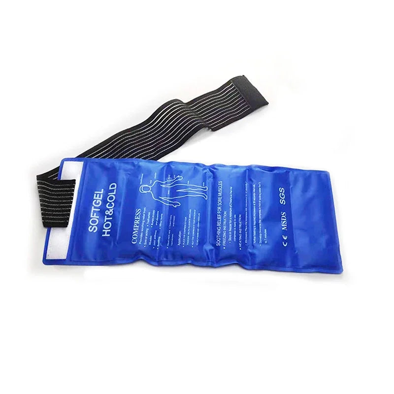 Recovery Gear Accessories: 1PC Reusable Hot/Cold Gel Pack for First Aid, Sports Muscle Pain, Cooling Mat Gel Therapy / Rungear