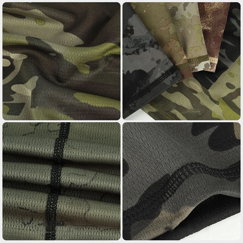 Running Gaiter Accessories: Camouflage Outdoor Sports Breathable Neck Gaiter / Rungear