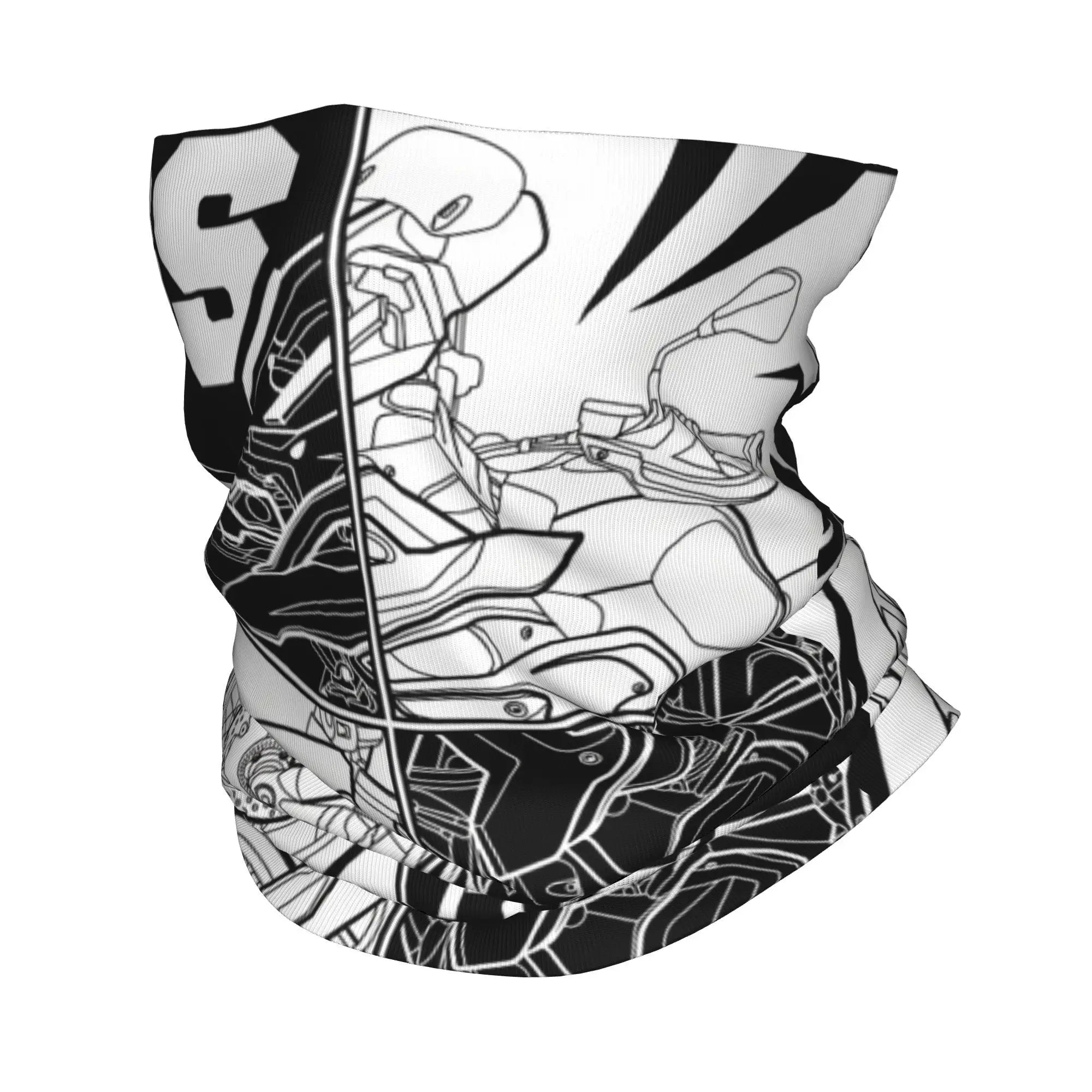 Winter Hat Accessories: Unisex, Warm, Custom GS Bandana Neck Gaiter for Ski Hunting / Rungear