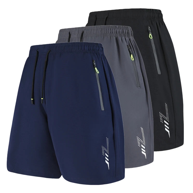 Men's Quick-Dry Apparel: Breathable, Casual, Elastic Fitness, Running Shorts / Rungear