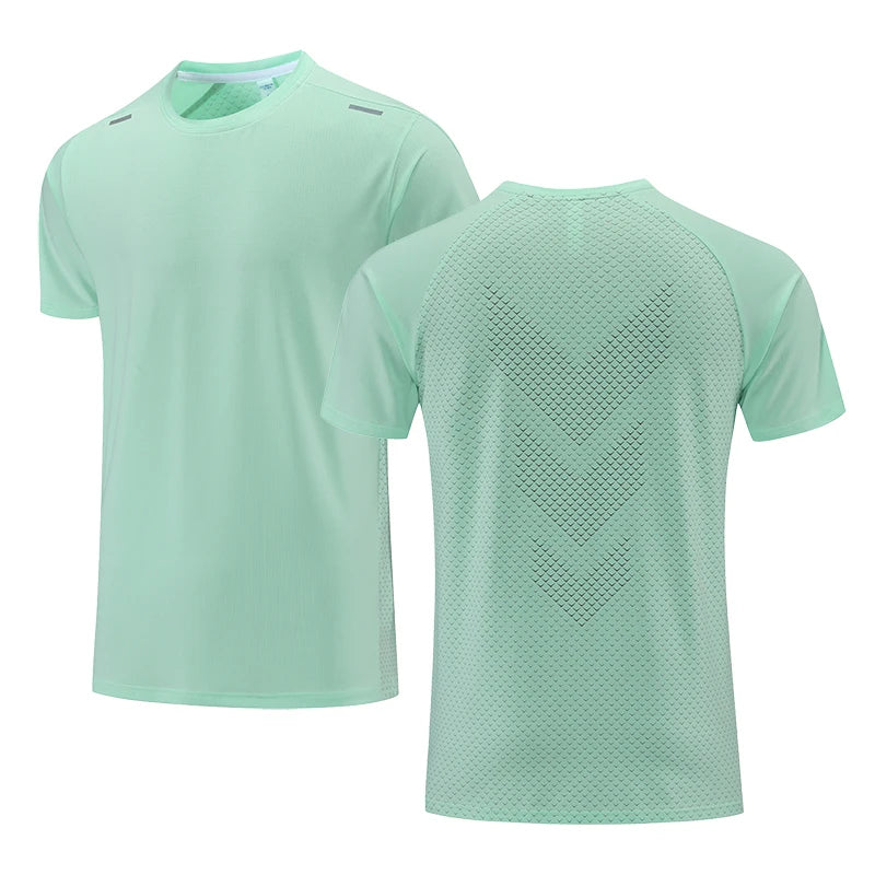 Men's Running Apparel: Quick-Dry, Breathable, Fitness Sports Training Shirt / Rungear