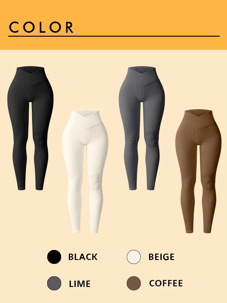 Women's Activewear Apparel: V Waist, Buttock Lifting, Fitness Workout Leggings / Rungear