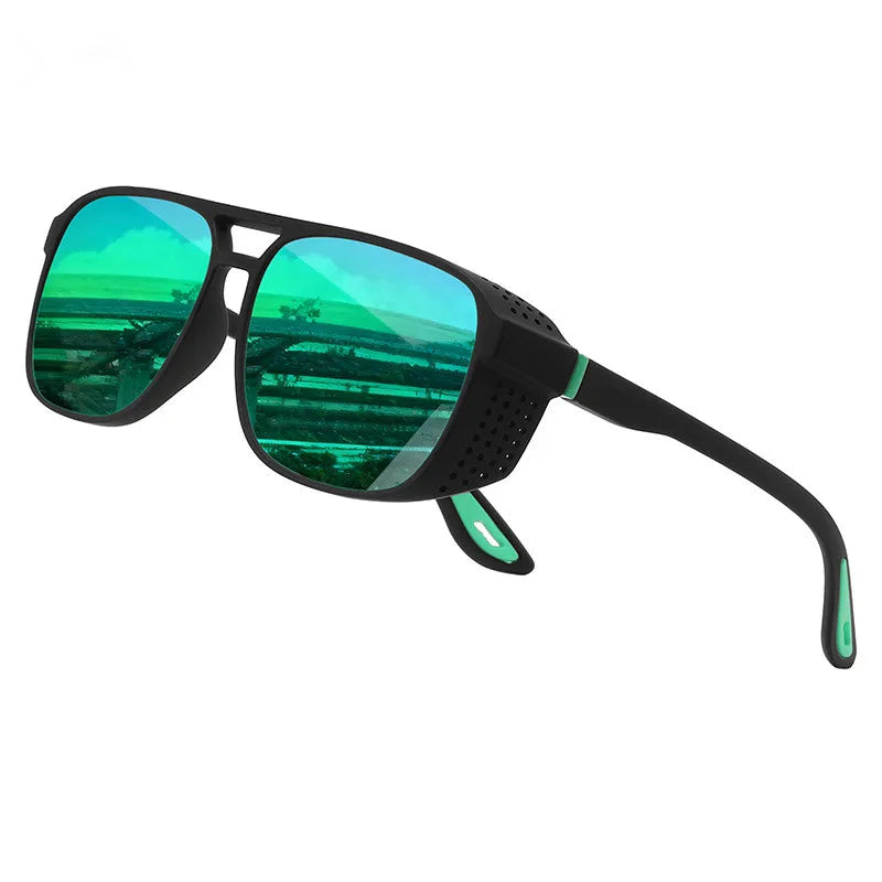Sunglasses Running Gear: Unisex, Polarized Square Sunglasses for Outdoor Fishing Riding, Running Travel / Rungear