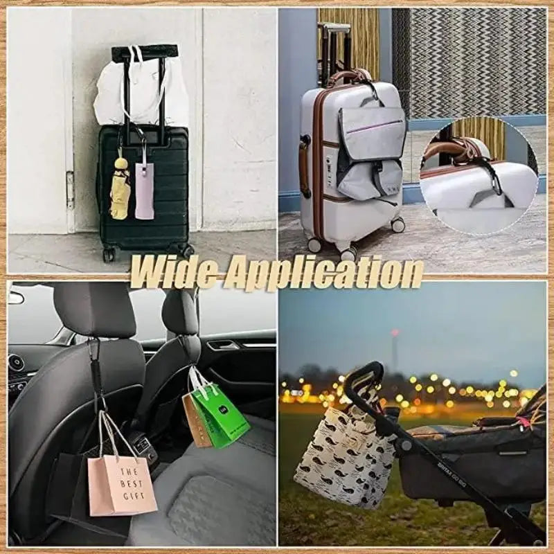 Trail Accessories: Paracord Keychain, Braided Double-Buckle Lanyard, Double Carabiners Paracord Keychain / Rungear
