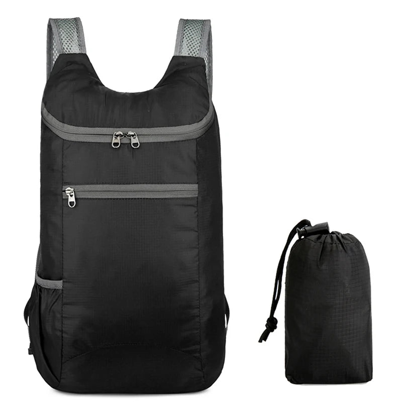 Lightweight Travel Accessories: 20-35L Unisex, Lightweight, Foldable, Ultralight Outdoor Backpack Travel Backpack for Hiking / Rungear