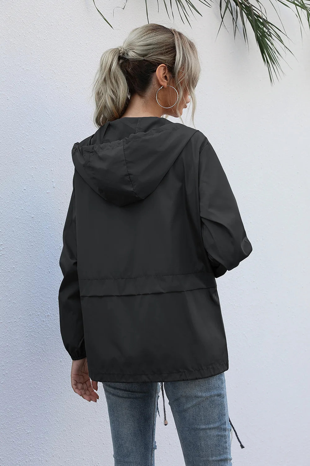 Women's Jackets Apparel: Ultralight, Waterproof, Windproof, Slim Hooded Windbreaker Jacket / Rungear