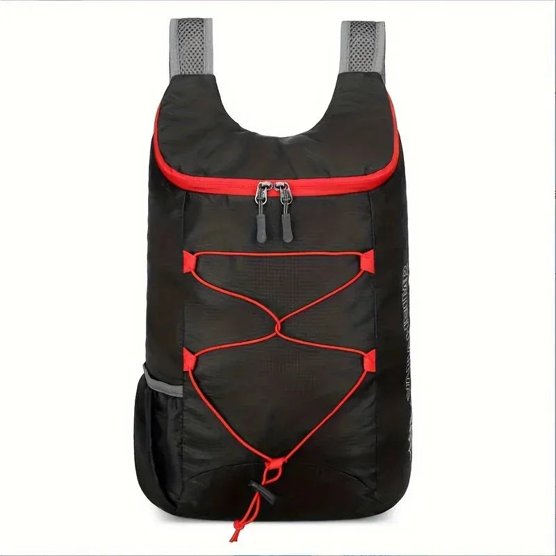 Trail Accessories Gear: Lightweight, Folding, Waterproof Storage Travel Backpack, Solid Colour, Large Capacity / Rungear