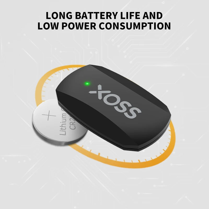 Tech Gear Accessories: XOSS X2 Chest Strap Heart Sensor HRM Monitor Bluetooth ANT+ Cycling Running Walking / Rungear