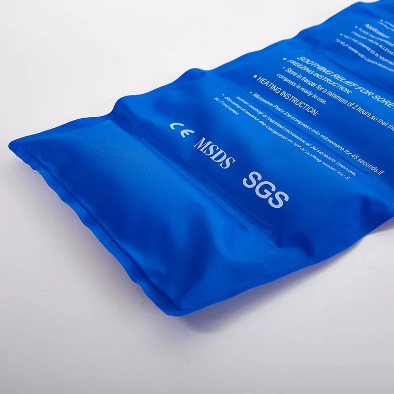 Recovery Gear Accessories: 1PC Reusable Hot/Cold Gel Pack for First Aid, Sports Muscle Pain, Cooling Mat Gel Therapy / Rungear