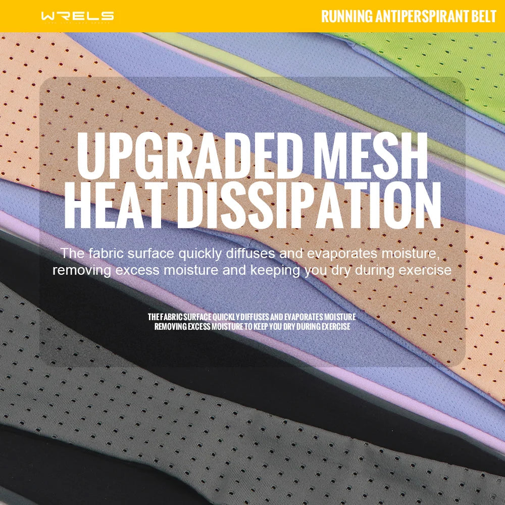 Anti-Slip Sweat Absorbing Headband Breathable Hair Band