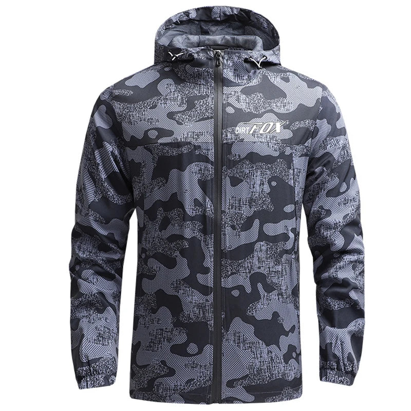 Men's Jacket Apparel: DIRTFOX Windproof Light Jacket For Mountain, Hiking, Walking / Rungear