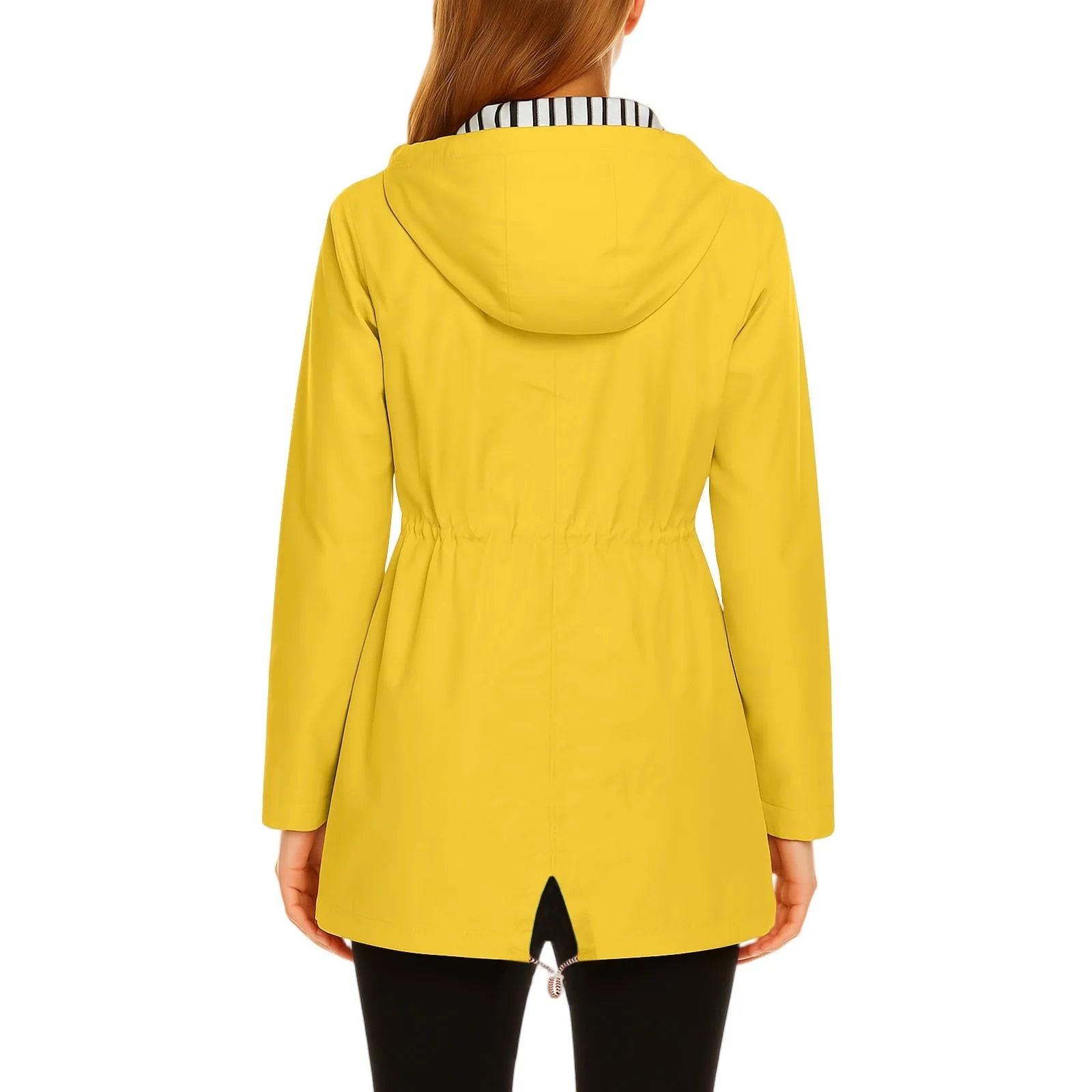 Women's Lightweight Jackets: Long, Waterproof, Outdoor Rain Coat Jacket / Rungear