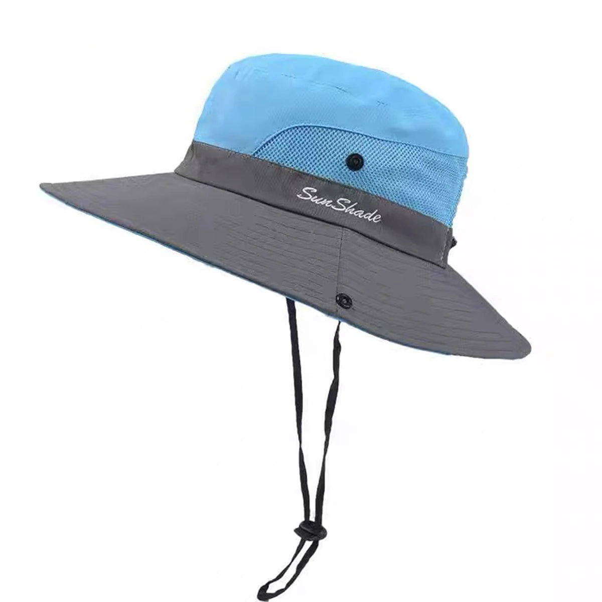 Hat Gear Accessories: Unisex Wide-Brimmed, Breathable, Quick-Dry, Hiking Bucket for Sun Protection / Rungear