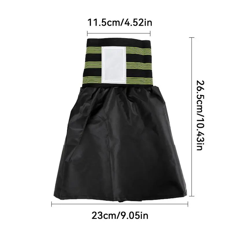 Trail Gear Accessories: Waterproof, Breathable, Adjustable, Men's Low Extended Trail Leg Gaiters For Cycling, Hiking / Rungear