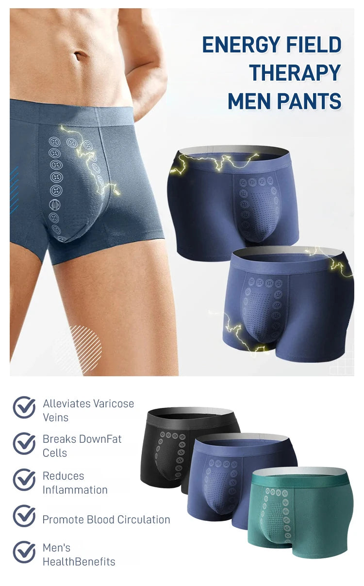 Men's Apparel Accessories: Quick-Dry, Breathable, Moisture-Absorbing Mid-Waist Underwear / Rungear