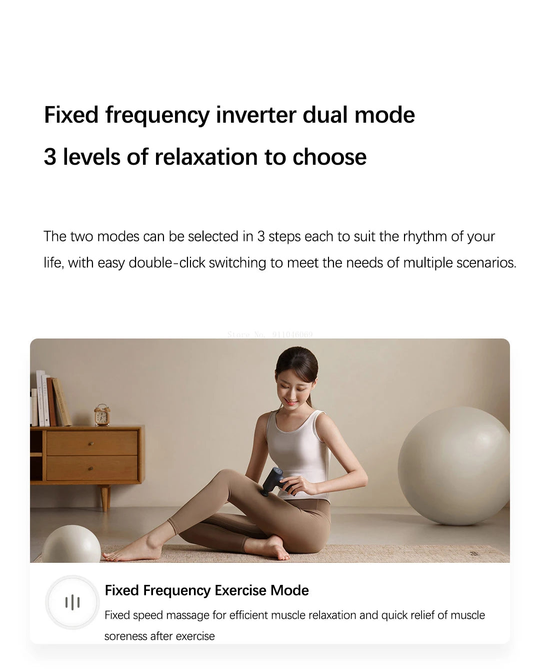 Xiaomi Mijia Mini Fascia Gun 2C Thrust Smart Gear Memory 350g Portable 2500rpm High Speed Pocket Massager