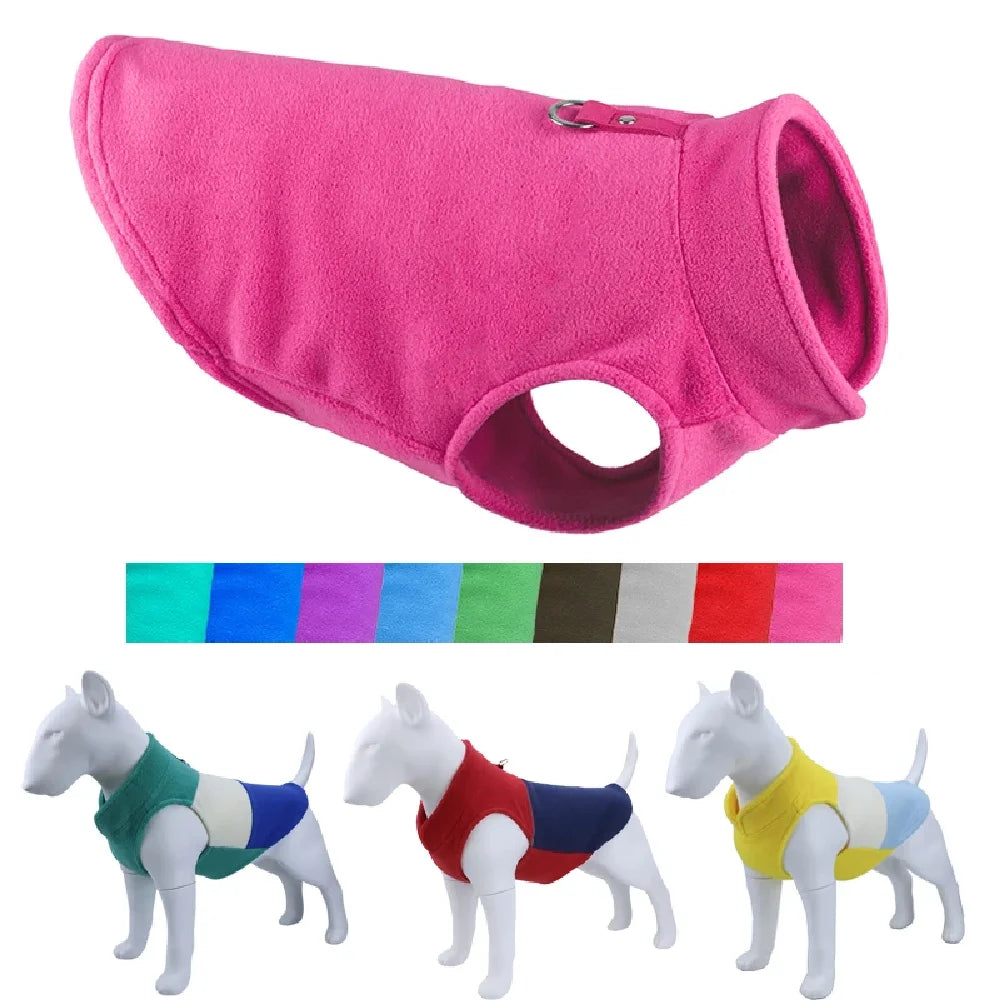 Dog Jacket Supplies: Soft, Warm, Lightweight Fleece Dog Jacket / Rungear
