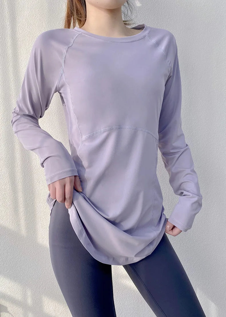 Women's Running Apparel: Long Sleeved, Fitness, Workout Top / Rungear