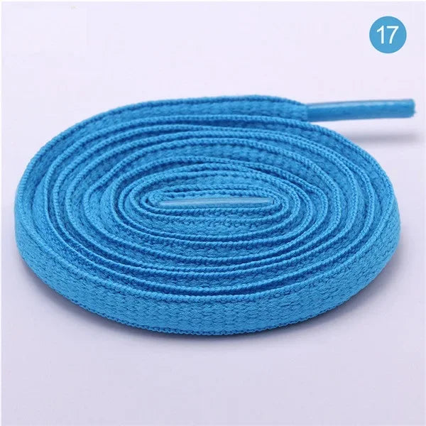 Sports Shoe Accessories: 1 Pair Adults Classic Oval, Half Round Athletic Shoelaces / Rungear
