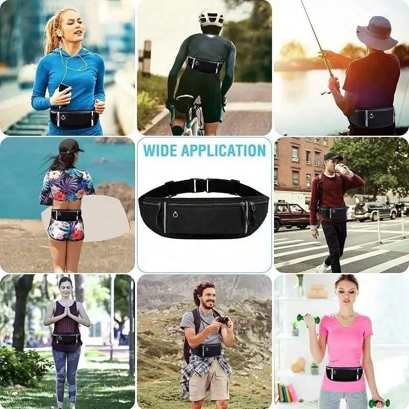 Running Pack Accessories: Unisex Running Sports Waist Bag Belt / Rungear