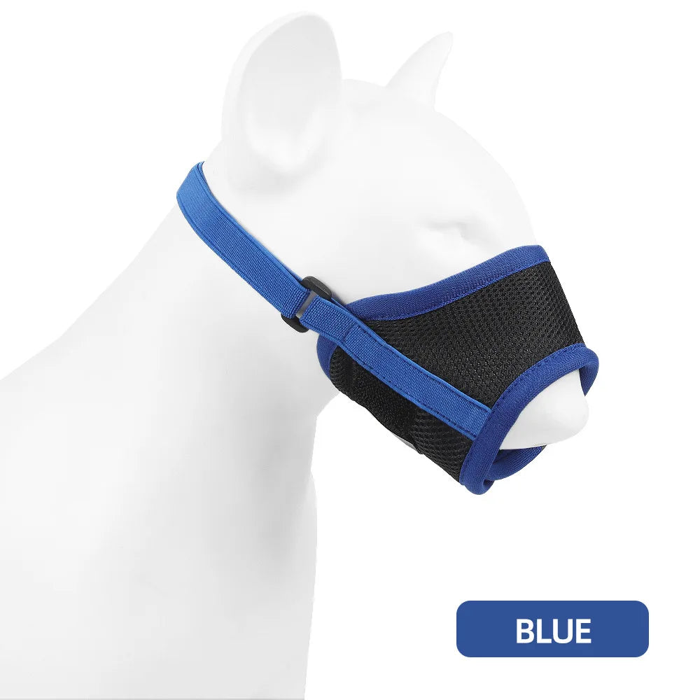 Outdoor Dog Accessories: Mesh, Breathable, Soft Nylon, Dog Muzzle Anti Biting, Barking, Chewing For Small Medium Large Dogs / Rungear