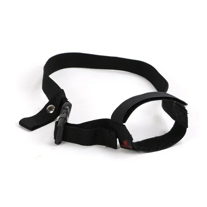 Running Dog Gear: Anti-Bite, Anti-Bark, Soft Nylon, Breathable Dog Muzzle With Adjustable Straps For Small Dogs / Rungear