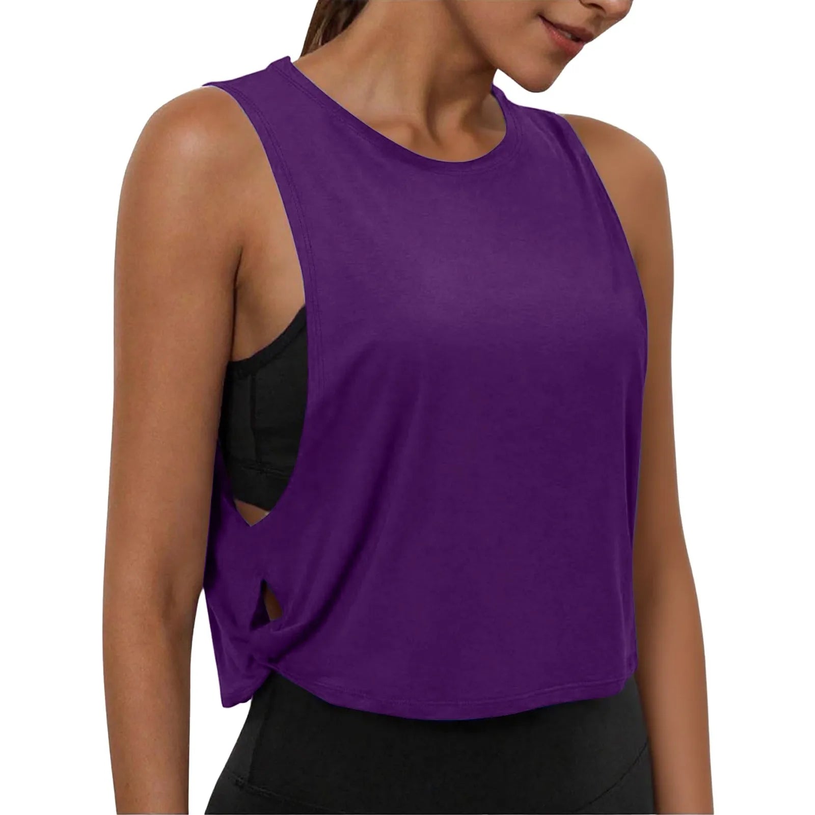 Women's Running Apparel: Sleeveless, Breathable, Cover-Up Tank Top / Rungear
