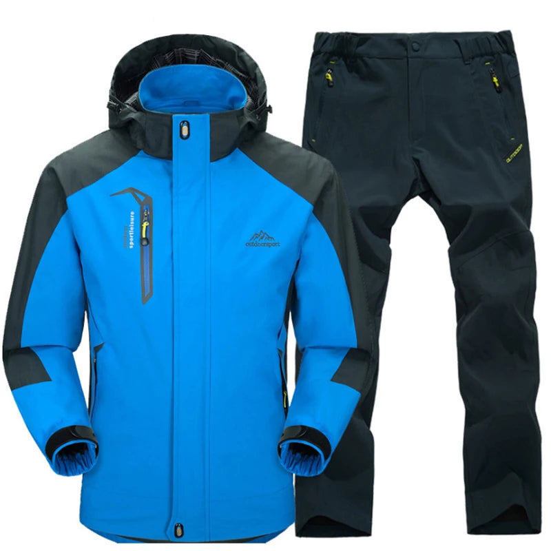 Men's Running And Trail Gear Apparel: Thermal, Waterproof, Windproof, Hooded Jacket and Pants Sets / Rungear
