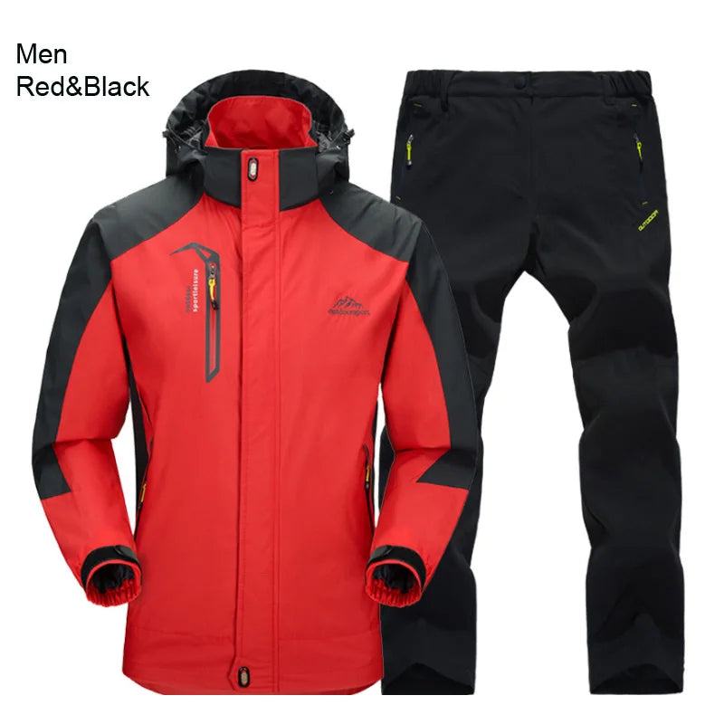 Men's Running And Trail Gear Apparel: Thermal, Waterproof, Windproof, Hooded Jacket and Pants Sets / Rungear