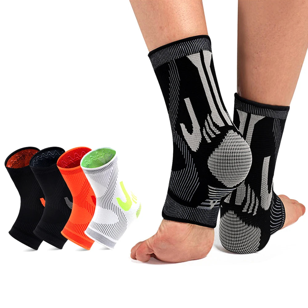 Ankle Brace for Plantar Fasciitis & Arthritis -  Compression Support Sleeve for Pain Relief, Sports & Recovery