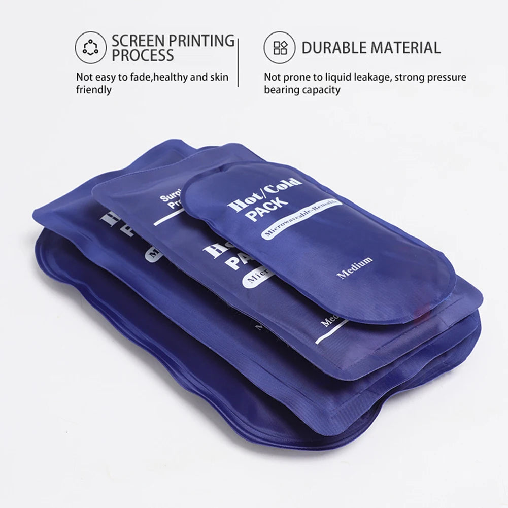 Recovery Accessories Gear: Reusable, Portable Multipurpose Hot/Cold Heating Packs For Sports Injuries / Rungear