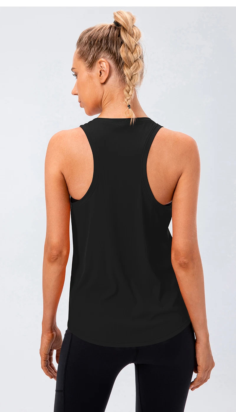 Women's Running Gear: Loose, Quick Dry Workout Sports Tank Tops / Rungear