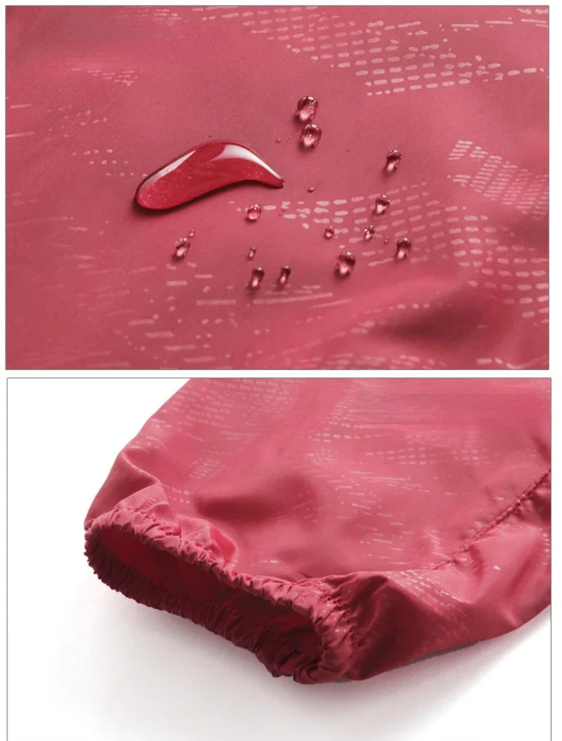 Running Apparel: Unisex, Waterproof, Lightweight, Quick-Dry, Hooded Thin Windbreaker / Rungear