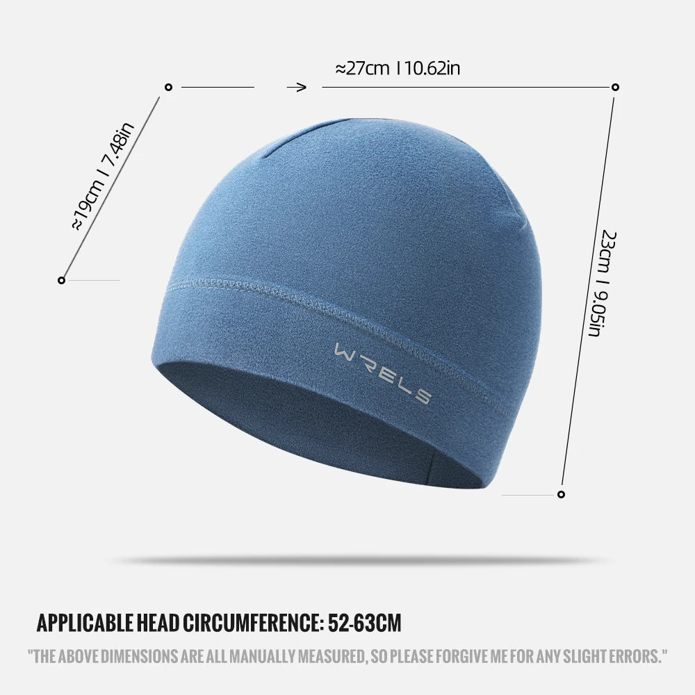 Running Winter Gear: WRELS Unisex Soft Windproof Thermal Running Sports Beanie Hat For Outdoors / Rungear