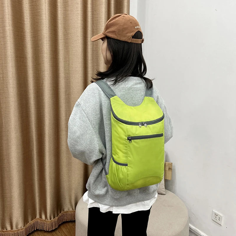 Lightweight Travel Accessories: 20-35L Unisex, Lightweight, Foldable, Ultralight Outdoor Backpack Travel Backpack for Hiking / Rungear