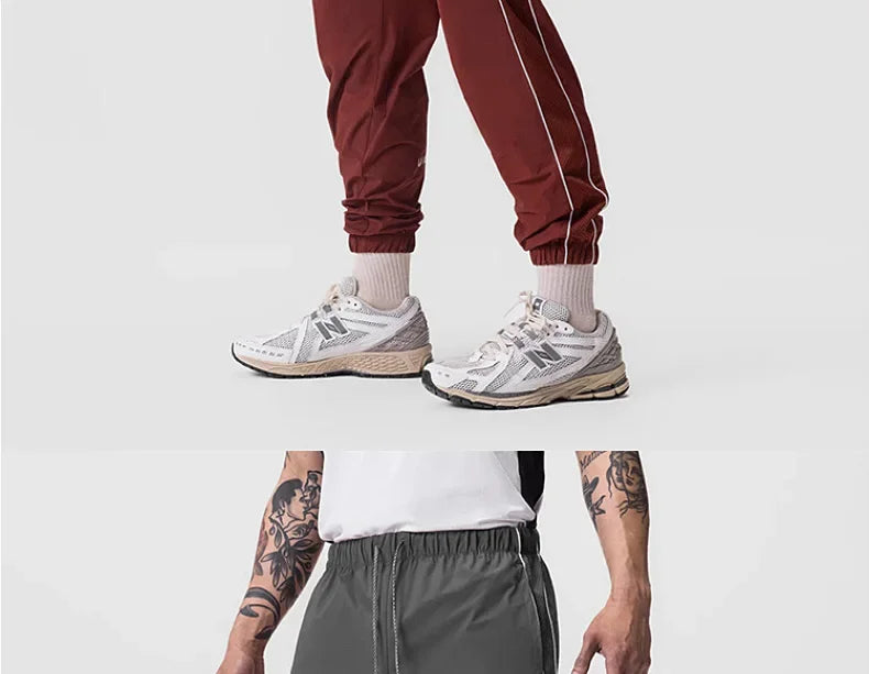 Men's Quick Dry Apparel: Loose Fit, Casual, Breathable Sports Workout Sweatpants for Running, All Sports / Rungear